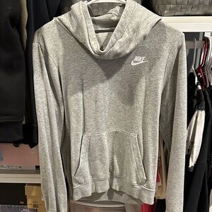 Nike Heather Gray Pullover Hoodie